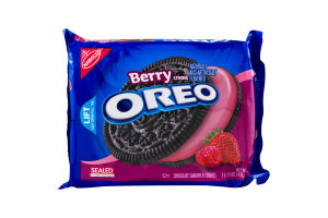 Oreo Chocolate Sandwich Cookies Berry Creme