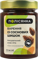 Варення із соснових шишок Полісянка с/б 410г
