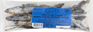 Анчоус солено-сушеный тушки Пивчик Русалочка с/г 1c м/у 50г