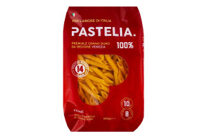 Изделия макаронные трубчастые группа А класс экстра Перья Pastelia м/у 400г