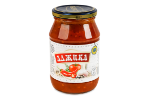 Соус пастеризованный Аджика Бест с/б 470г