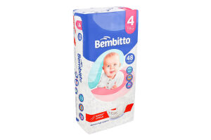 Підг. Bembitto 48 шт. 4 (7-14 кг)