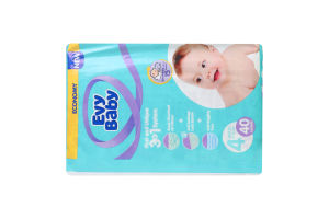 Підгузки Максі 7-18кг 40шт Еві Бейбі