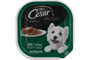 Cesar Classics Caninie Cuisine With Turkey