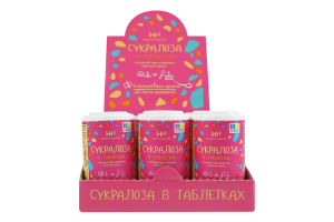 Замінник цукру Сукролоза в таблетках, Health Hunter, 200таб.