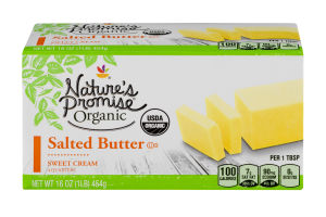 Nature's Promise Organic Salted Butter Sweet Cream - 4 CT