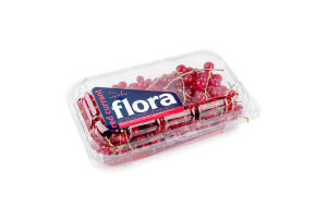 Смородина красная свежая Flora лоток 250г