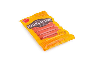 Сосиски Підкопчені Глобино 1с в/у 325г