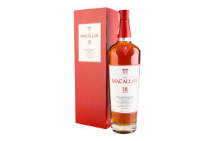 Виски 0.7л 43% шотландский односолодовый 18 лет Sherry oak The Macallan к/у