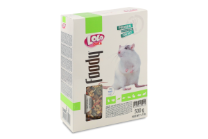 Корм д/декоративних щурів 500г Lolo Pets