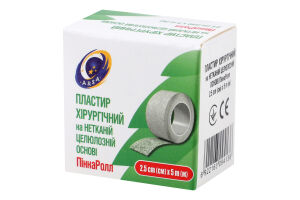 Пласт. хірург. ПіннаРолл 2,5см х 5м на нетканій основі