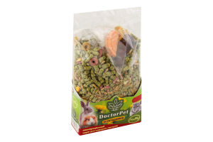 Корм повнораціонний для середніх гризунів 15 складників Doctor Pet м/у 500г 1шт