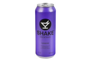 Напиток слабоалкогольный 500мл 7% сильногазированный Дайкири Cocktails Shake ж/б
