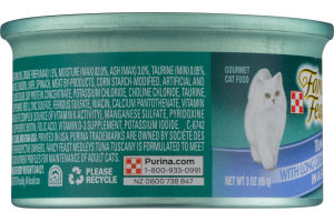 Fancy Feast Medleys Gourmet Cat Food Tuna Tuscany in a Savory Sauce