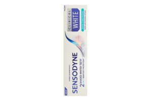 Паста зубная с фтором Клиническое отбеливание Sensodyne 75мл