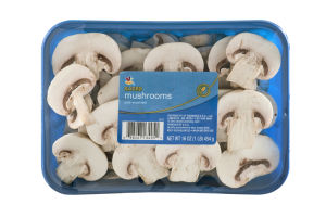 Ahold Pre-Washed Sliced Mushrooms