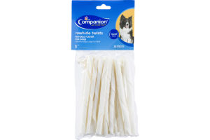 Companion Rawhide 5" Twists - 20 CT