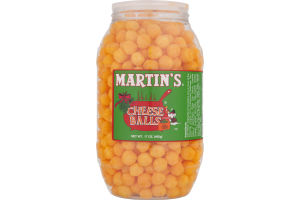 Martin's Cheese Balls Cheddar Cheese