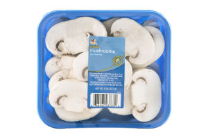 Ahold Pre-Washed Sliced Mushrooms