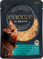 Корм для котів Encore тунець з тюлькою