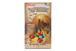 Набор Украса красителей д/яиц Пасхальные краски