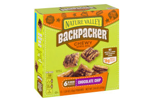Nature Valley Backpacker Chewy Oatmeal Bites Chocolate Chip - 6 CT