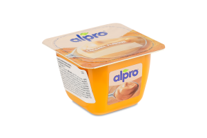 Десерт соевый с карамельным вкусом с добавленными кальцием и витаминами Alpro ст 125г