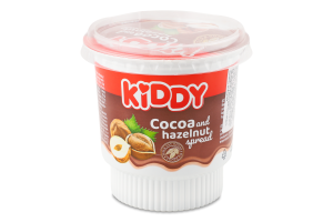 Какао-крем з лісовими горіхами Cocoa&Hazelnut Kiddy ст 400г