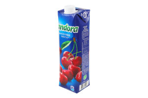 Нектар освітлений пастеризований вишневий Sandora т/п 950мл