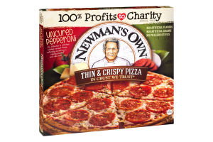 Newman's Own Thin & Crispy Pizza Uncured Pepperoni