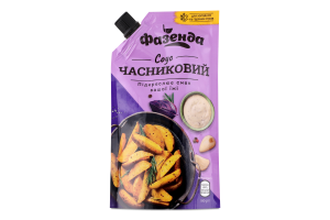 Соус Чесночный Фазенда д/п 180г