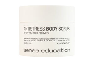 Скраб-антистресс для тела Мятный лист Sense Education 350г