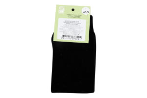 Шкарпетки підліт Premier socks Hi-Bye чорн р.22-24