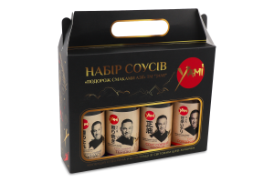 Набір соусів Подорож смаками Азії 4*215мл пет Jami