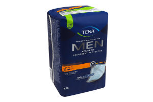 Прокладки урологические для мужчин Level 3 Active Fit Men Tena 16шт