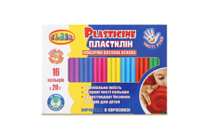 Пластилін Class Чисті руки MAXI 16 шт. ECO 7647С 320 г