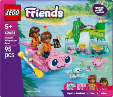 Конструктор для дітей від 5років №42681 Axolotl adventure boat Friends Lego 95ел