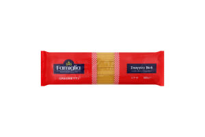 Изделия макаронные из твёрдых сортов пшеницы Spaghetti Famiglia м/у 500г