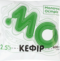 Кефир 2.5% Молочний острів м/у 400г