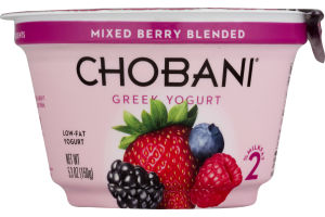 Chobani Greek Yogurt Mixed Berry Blended