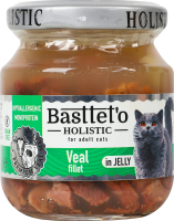 Филе телятины кусочки в желе для котов Holistic Basttet'o с/б 130г
