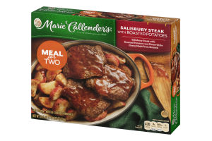 Marie Callender's Salisbury Steak with Roasted Potatoes