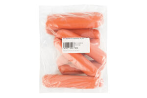 Сосиски варені з скоринкою Смаковинка 1с кг