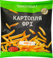 Картопля фрі швидкозаморожена Yarofruit м/у 400г