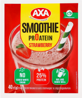 Смесь для протеинового смузи с клубникой и с подсластителем Axa м/у 40г