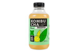 Напиток брожения фильтрованный непастеризованный Kombucha Mojito Vit-Fit п/бут 0.5л