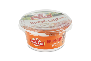 Крем-сыр 50% со вкусом лосося Звени Гора ст 130г