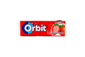 Резинка жевательная без сахара с подластителями Лесная земляника Orbit м/у 14г