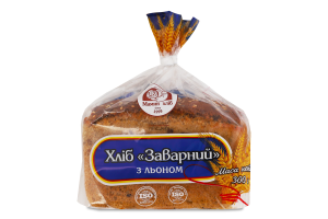 Хлеб со льном Заварной Мамин хліб м/у 300г