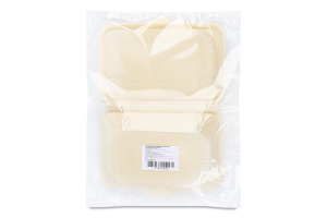 Ланчбокс з кукурудзяного крохмалю односекційний 19*16см Hozer